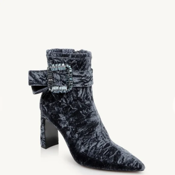 New In Box Badgley Mischka Adrian Ankle Boots Size 9.5 - Picture 2 of 13